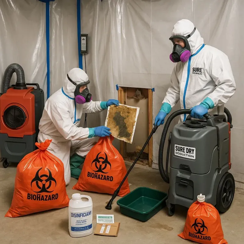 Contaminated Water Handling Protocols process in Edgerton, MN